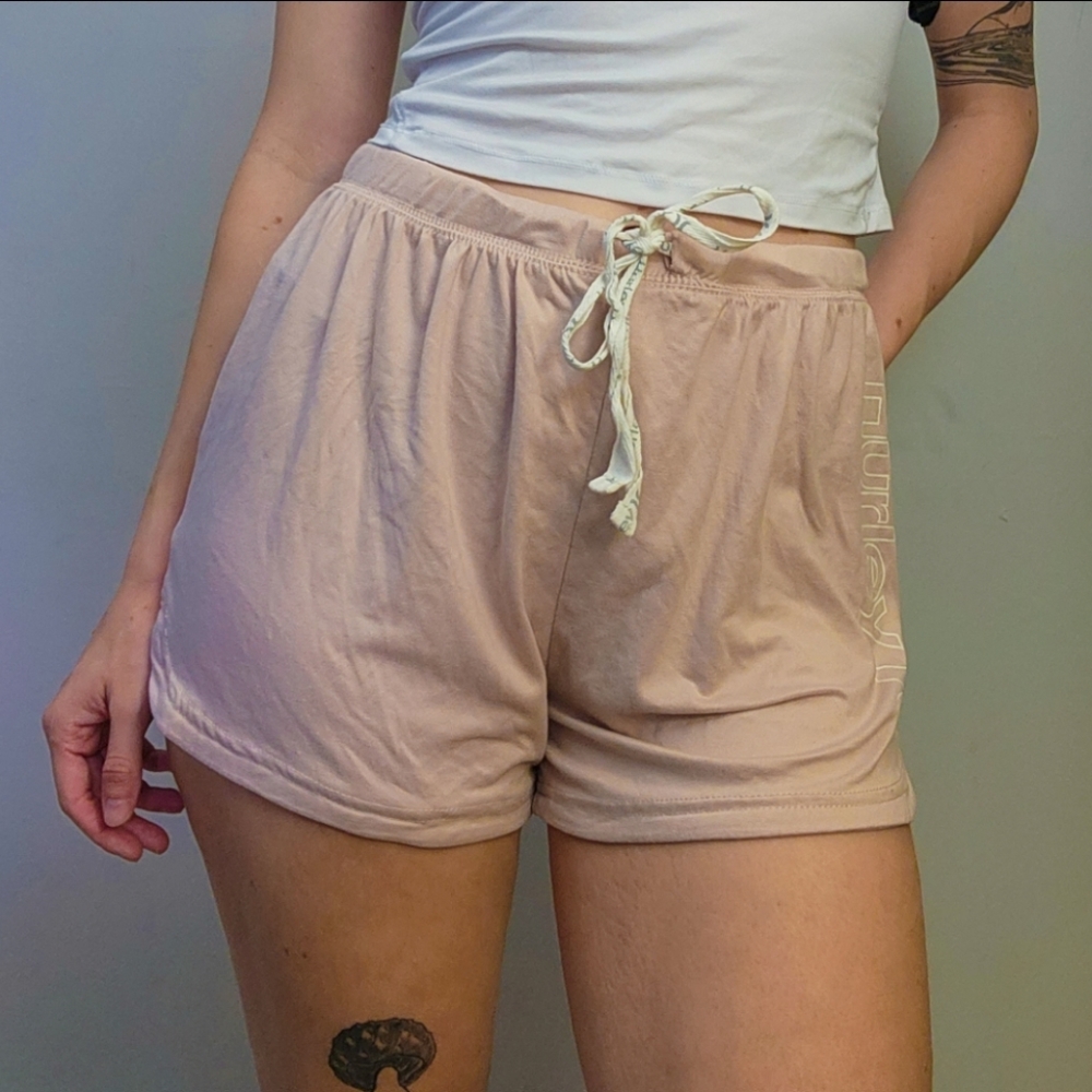 Pink Hurley Pajama Shorts Size L